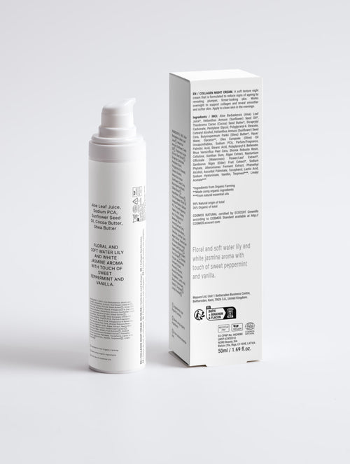 Anti-Age Collagen Night Cream/ Mature skin /M2U SKINCARE