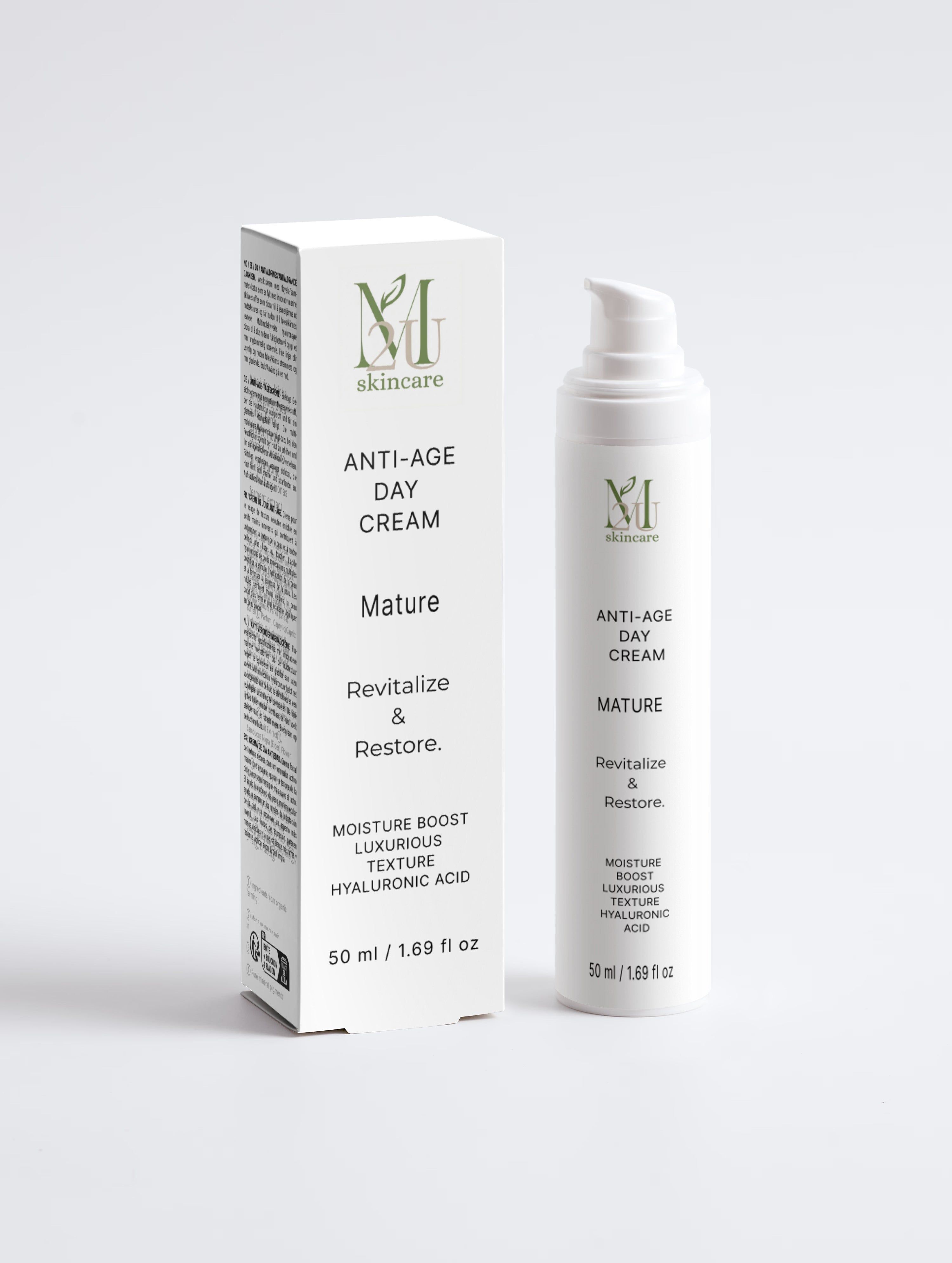 Anti-Age Day Cream|Mature skin|M2U Skincare
