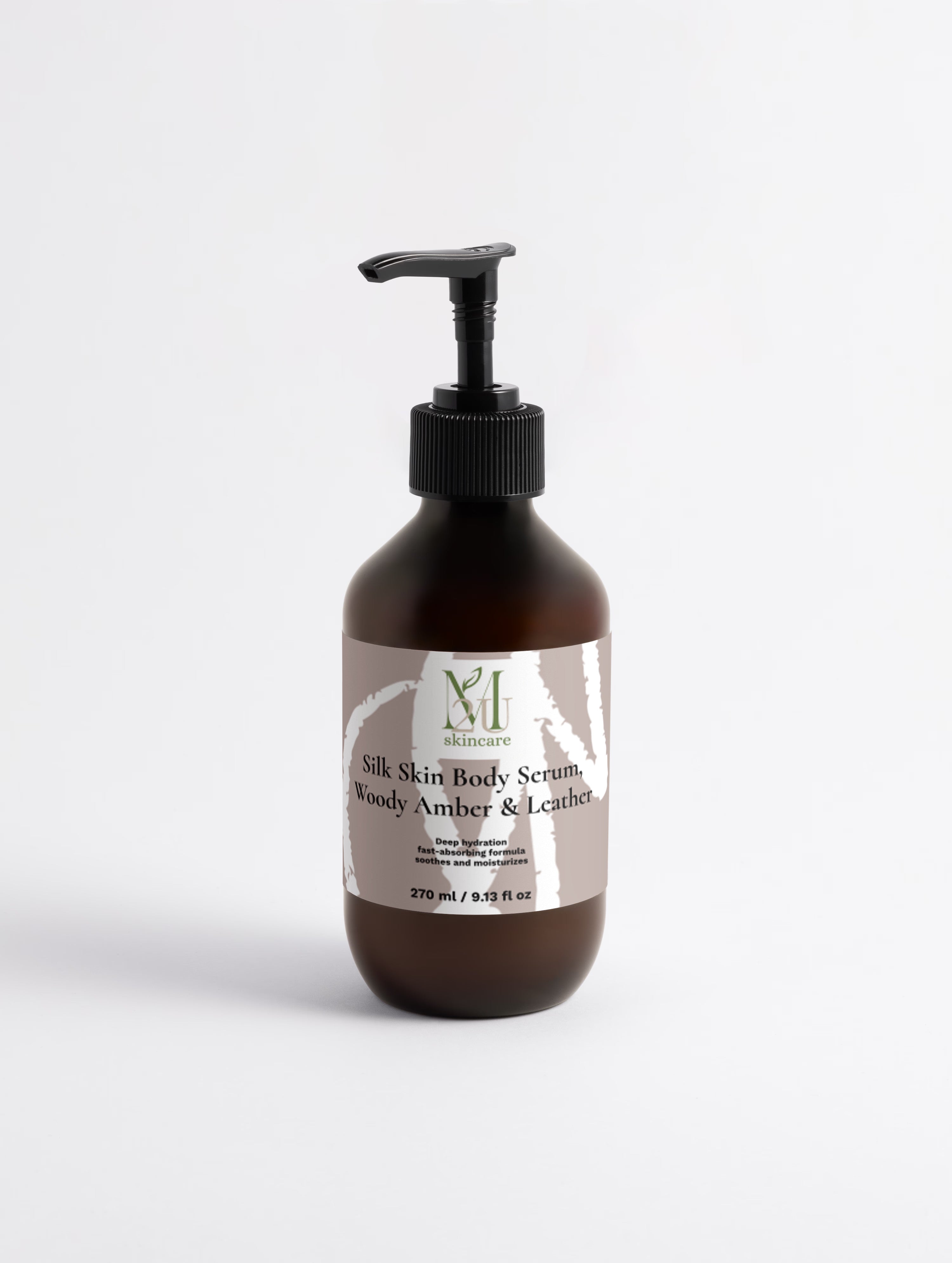 Silk Skin Body Serum, Woody Amber & Leather