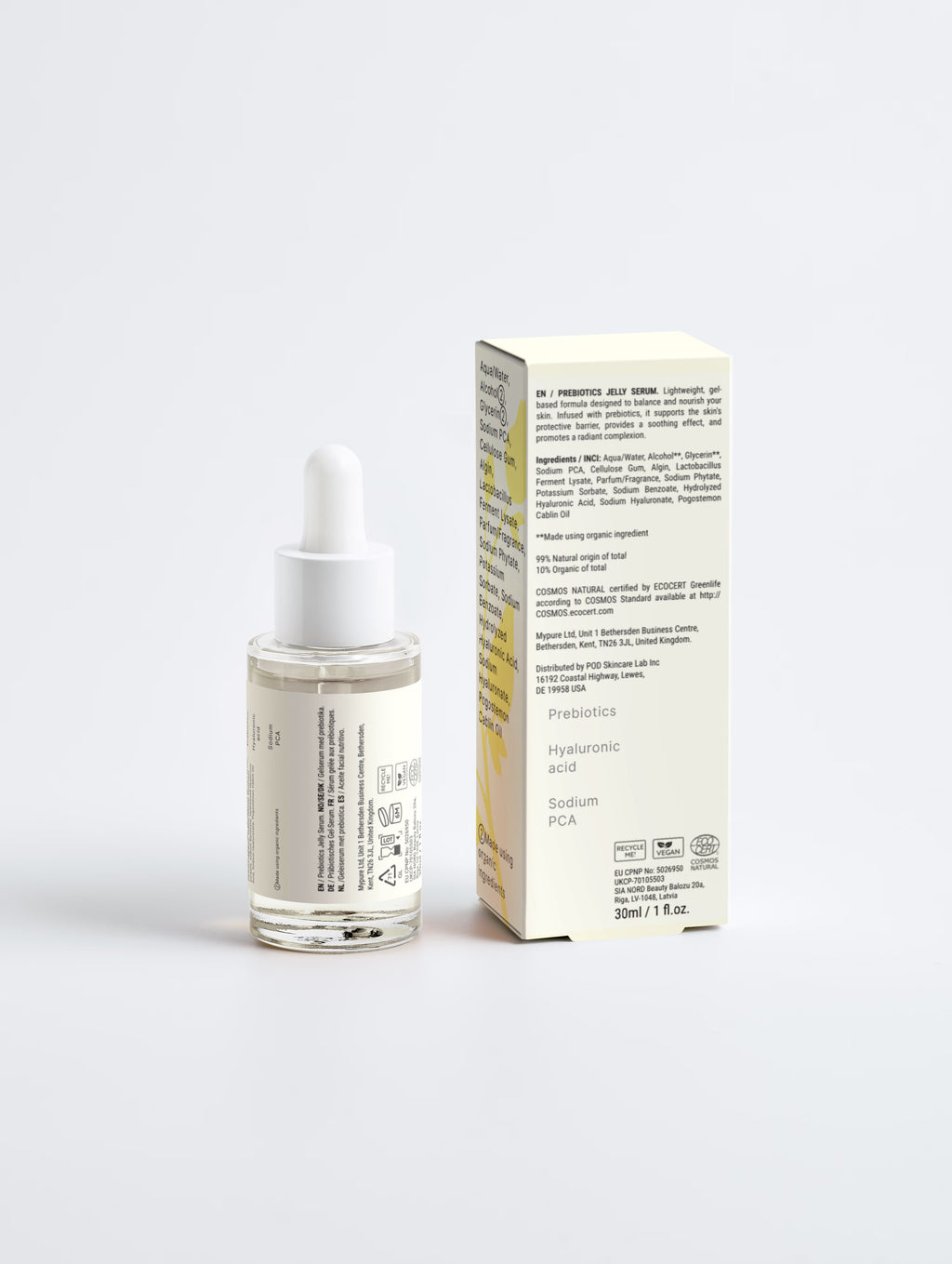 Bioactive Prebiotics Jelly Serum|Hyaluronic acid|protection barrier |M2U Skincare