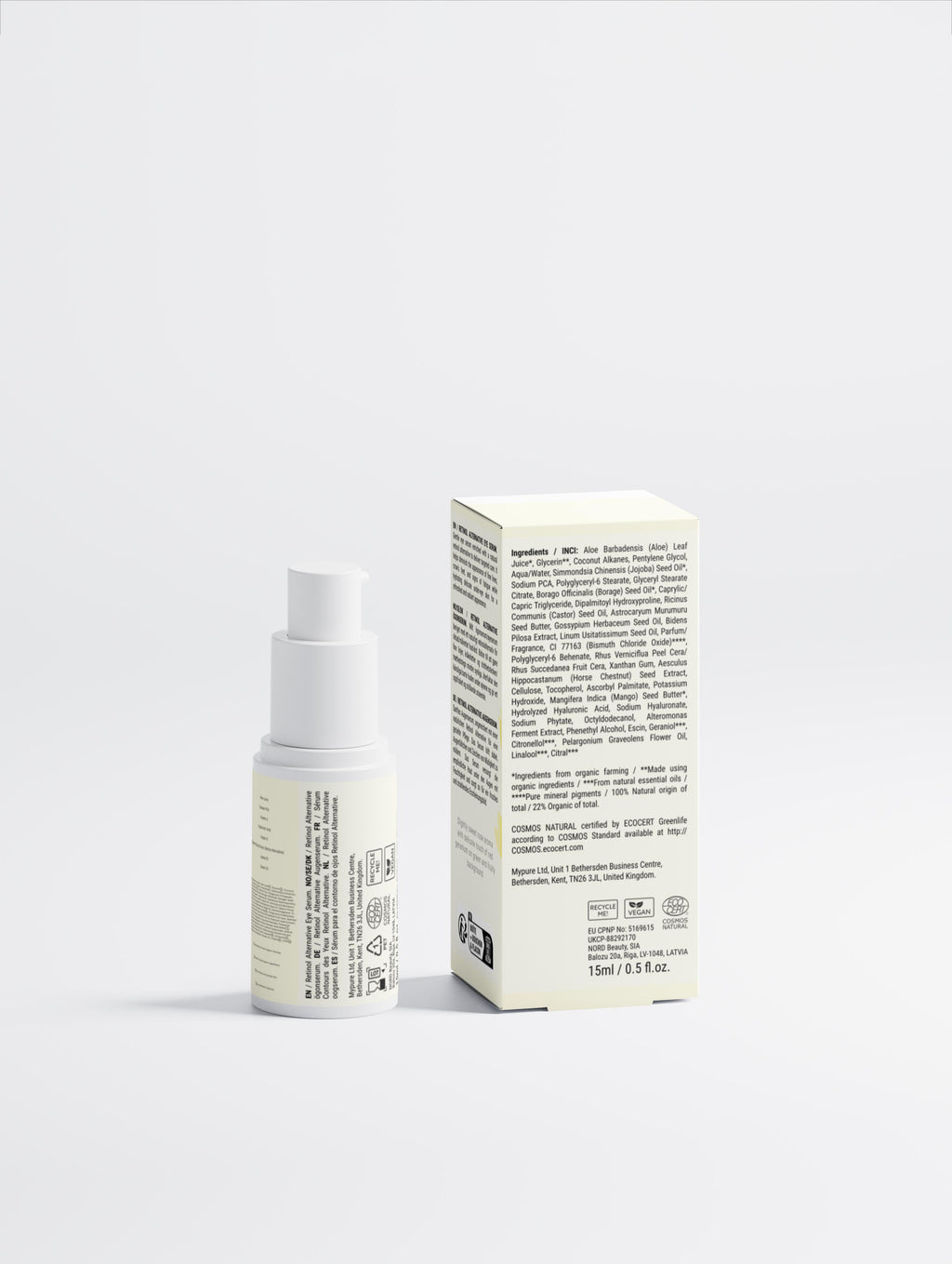 Retinol Alternative Eye Serum|Reduce appearance of fine lines|M2U Skincare