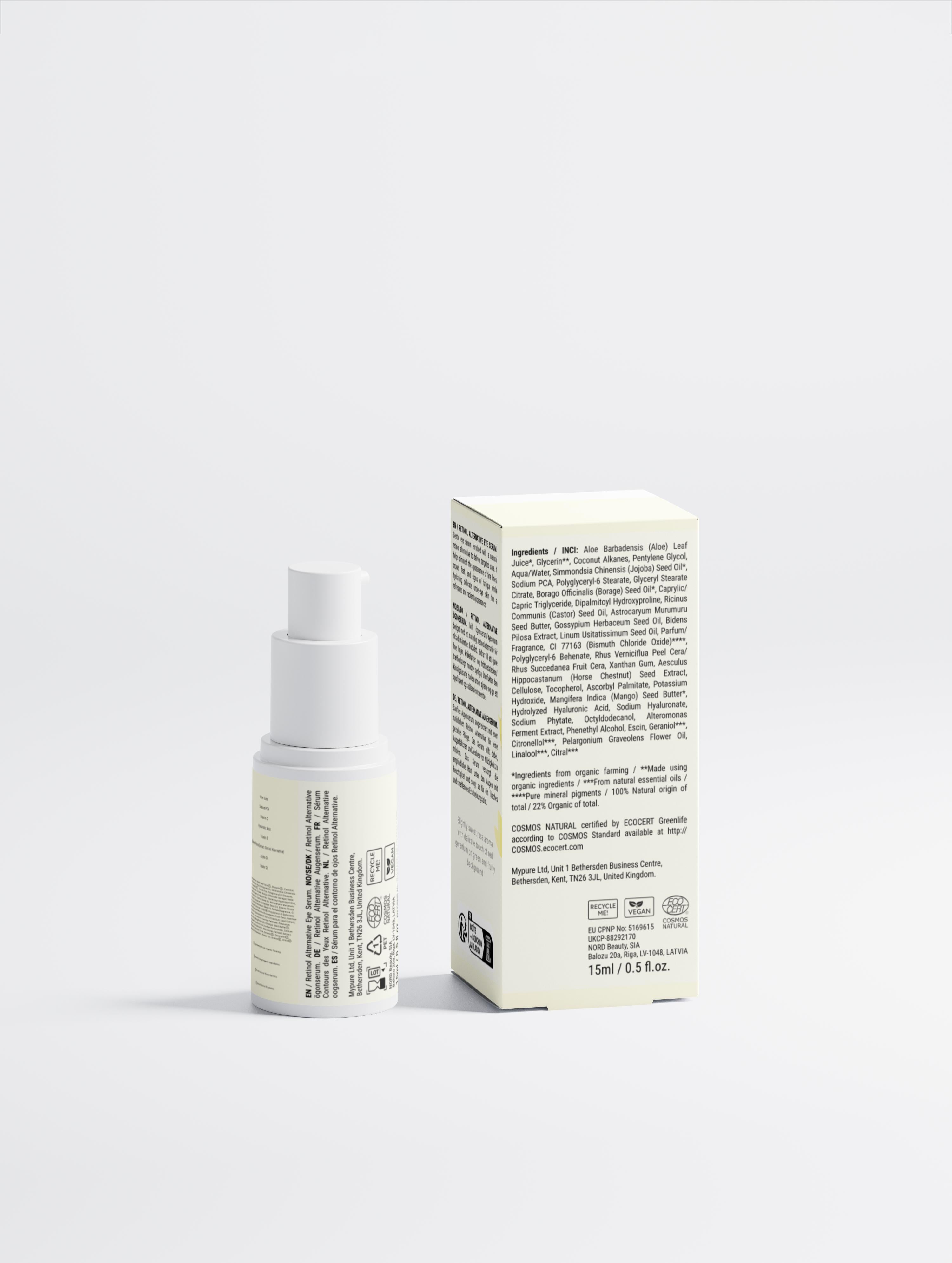 Retinol Alternative Eye Serum|Reduce appearance of fine lines|M2U Skincare