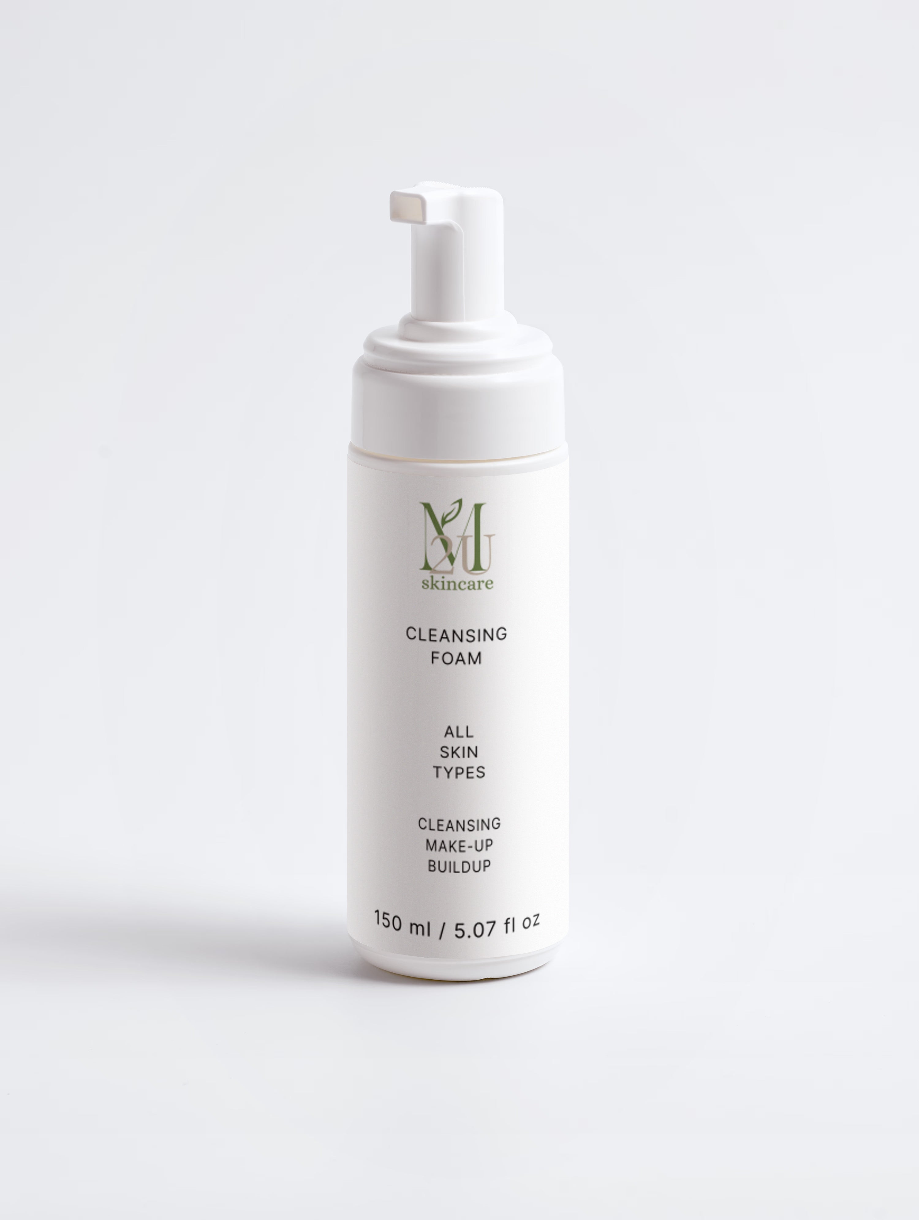 Gentle Cleansing Foaming wash/ rose water & chamomile extracts.