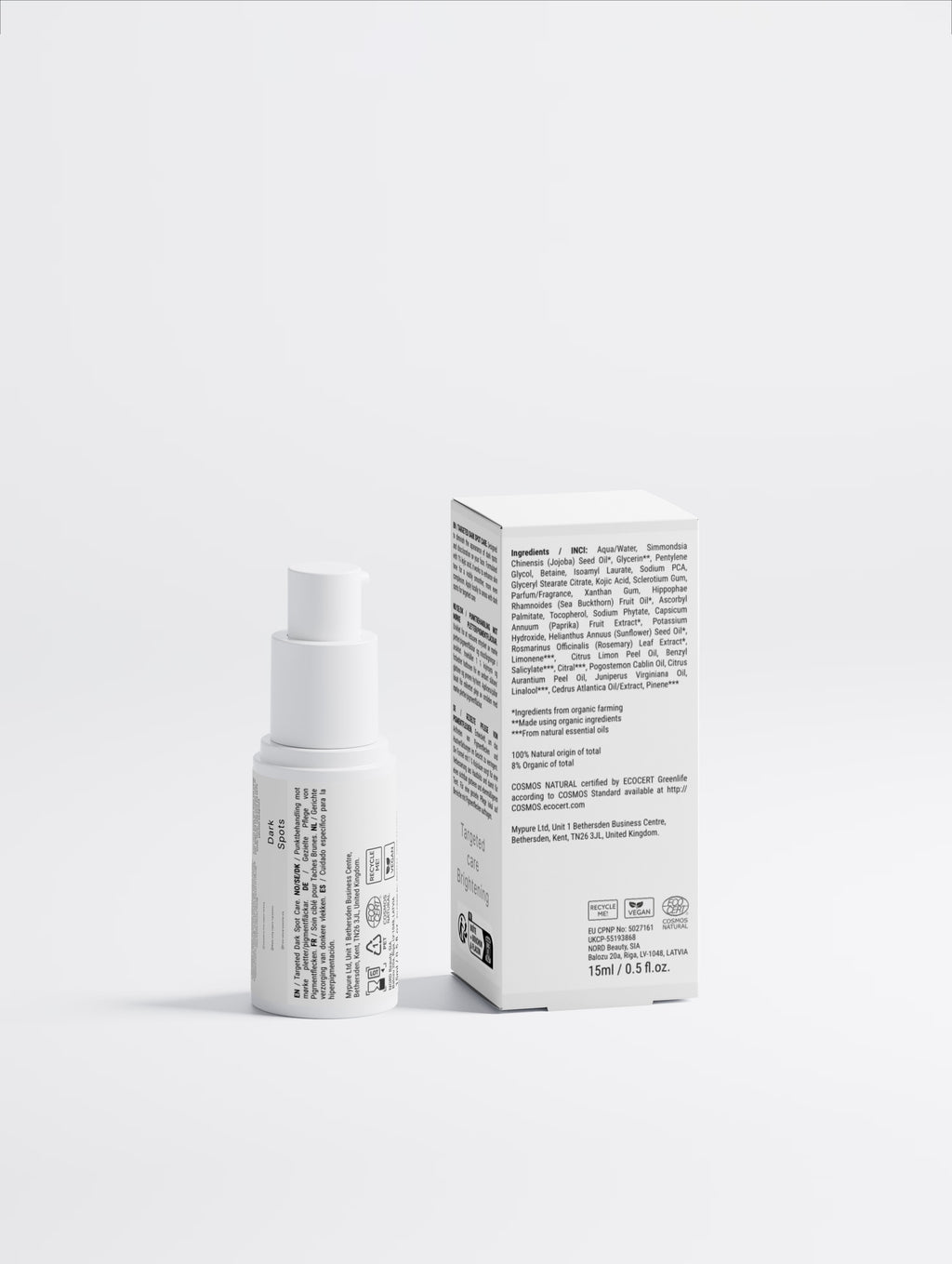 Targeted Dark Spot Care, 1% Kojic Acid| Brighten even Skin tone |M2U Skincare