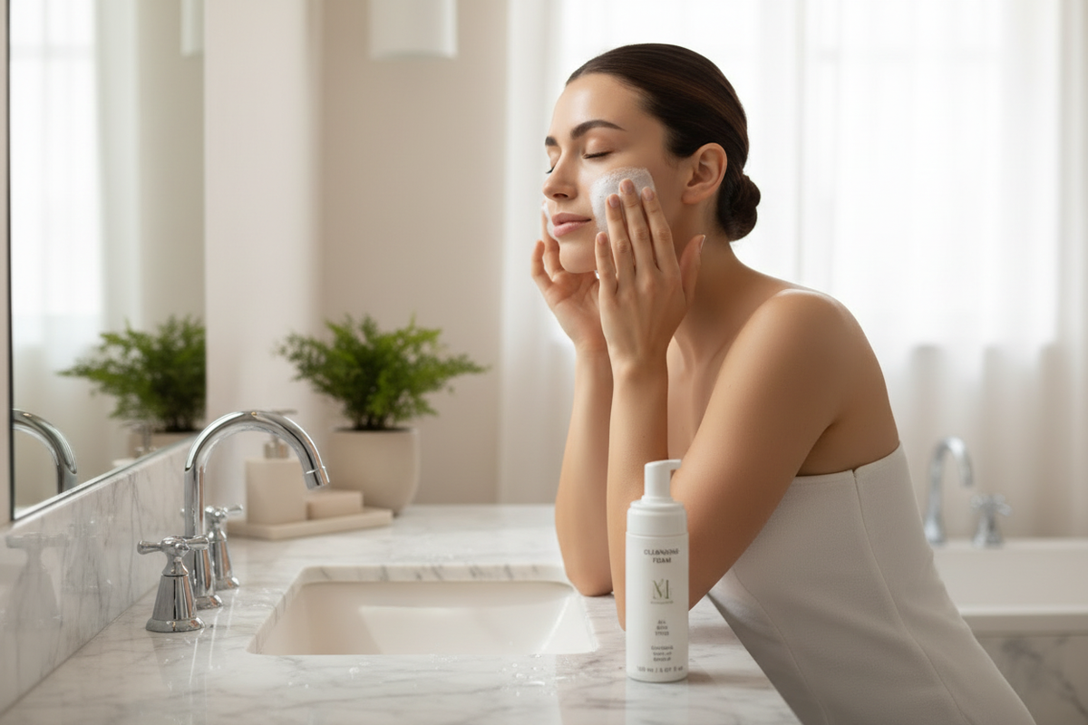Cleansing Foam - Sink Scene