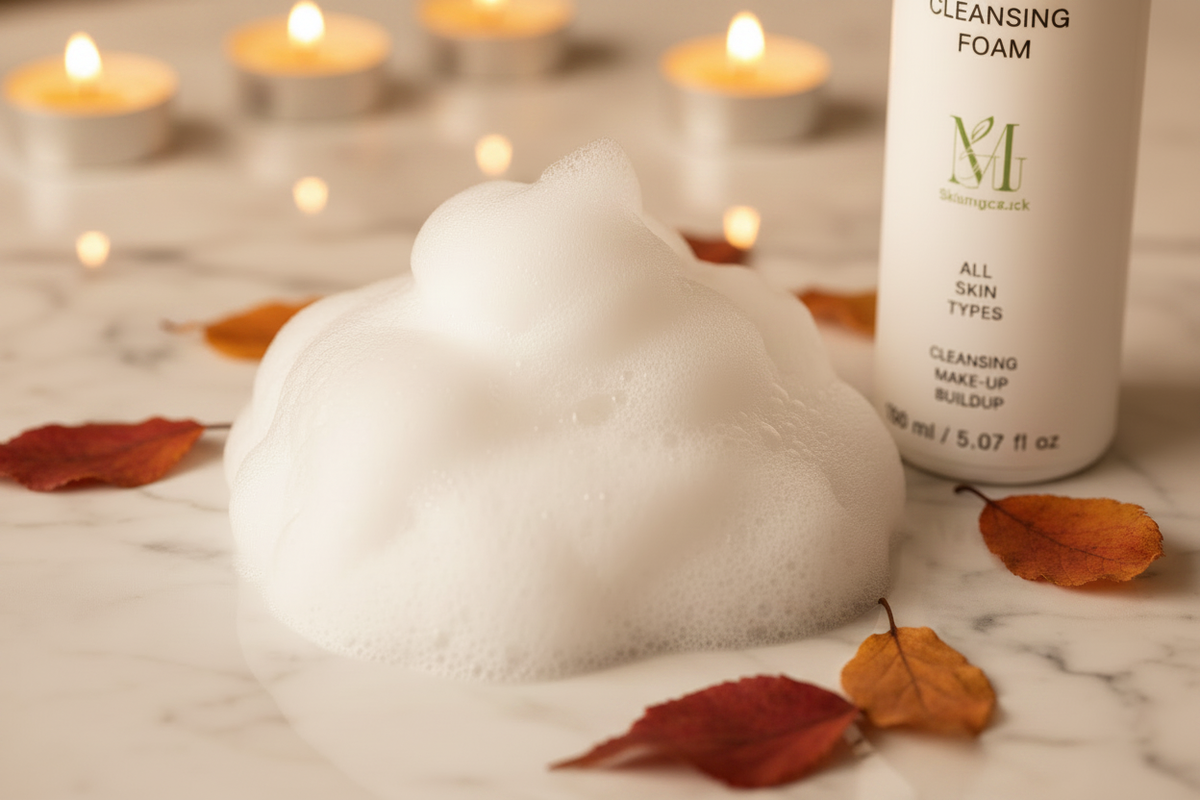 Cleansing Foam Texture - Autumn