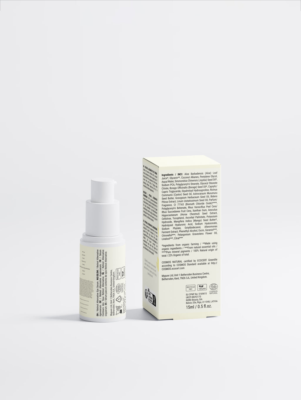 Retinol Alternative Eye Serum|Reduce appearance of fine lines|M2U Skincare