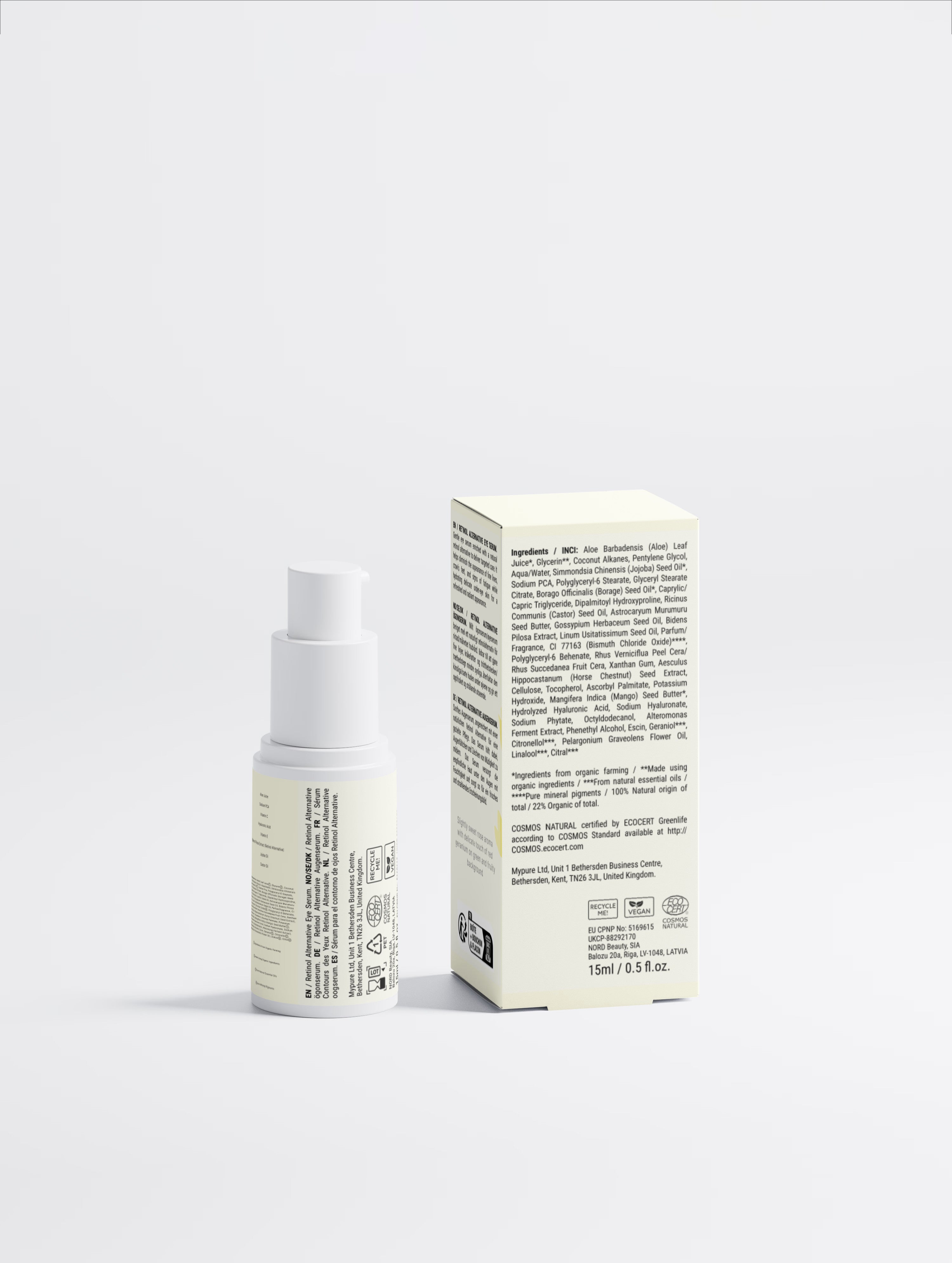 Retinol Alternative Eye Serum|Reduce appearance of fine lines|M2U Skincare