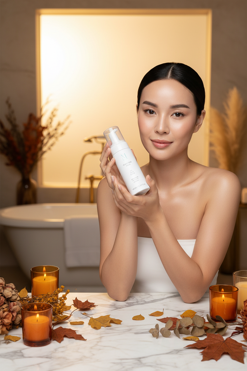 Foaming Cleanser - Autumn Bathroom