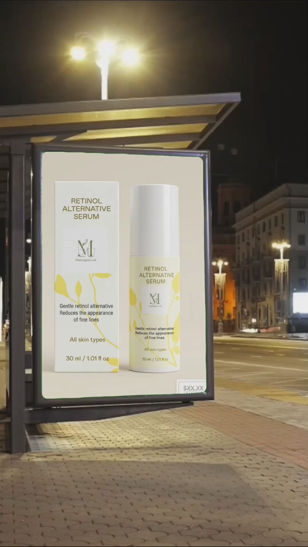 Retinol Alternative Eye Serum|Reduce appearance of fine lines|M2U Skincare