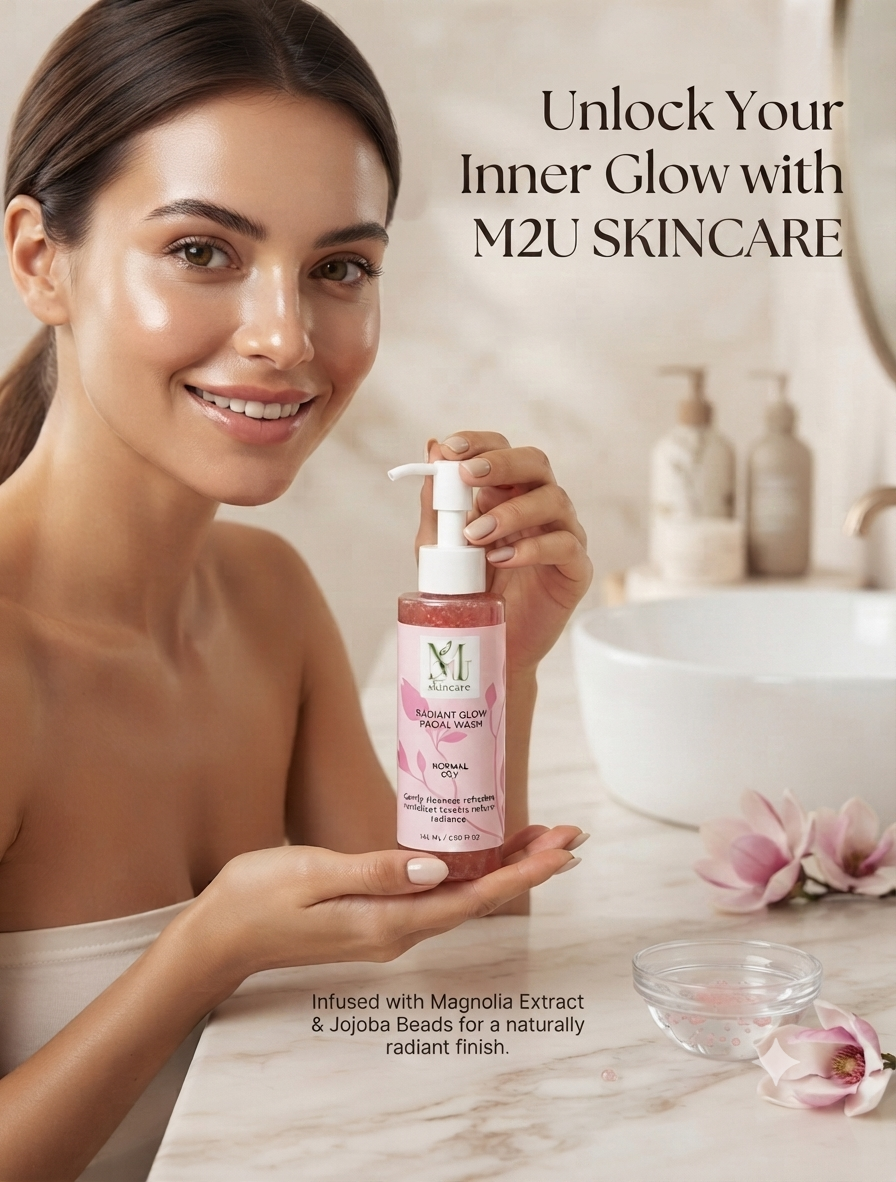 Radiant Glow Make Up Remover Facial Wash