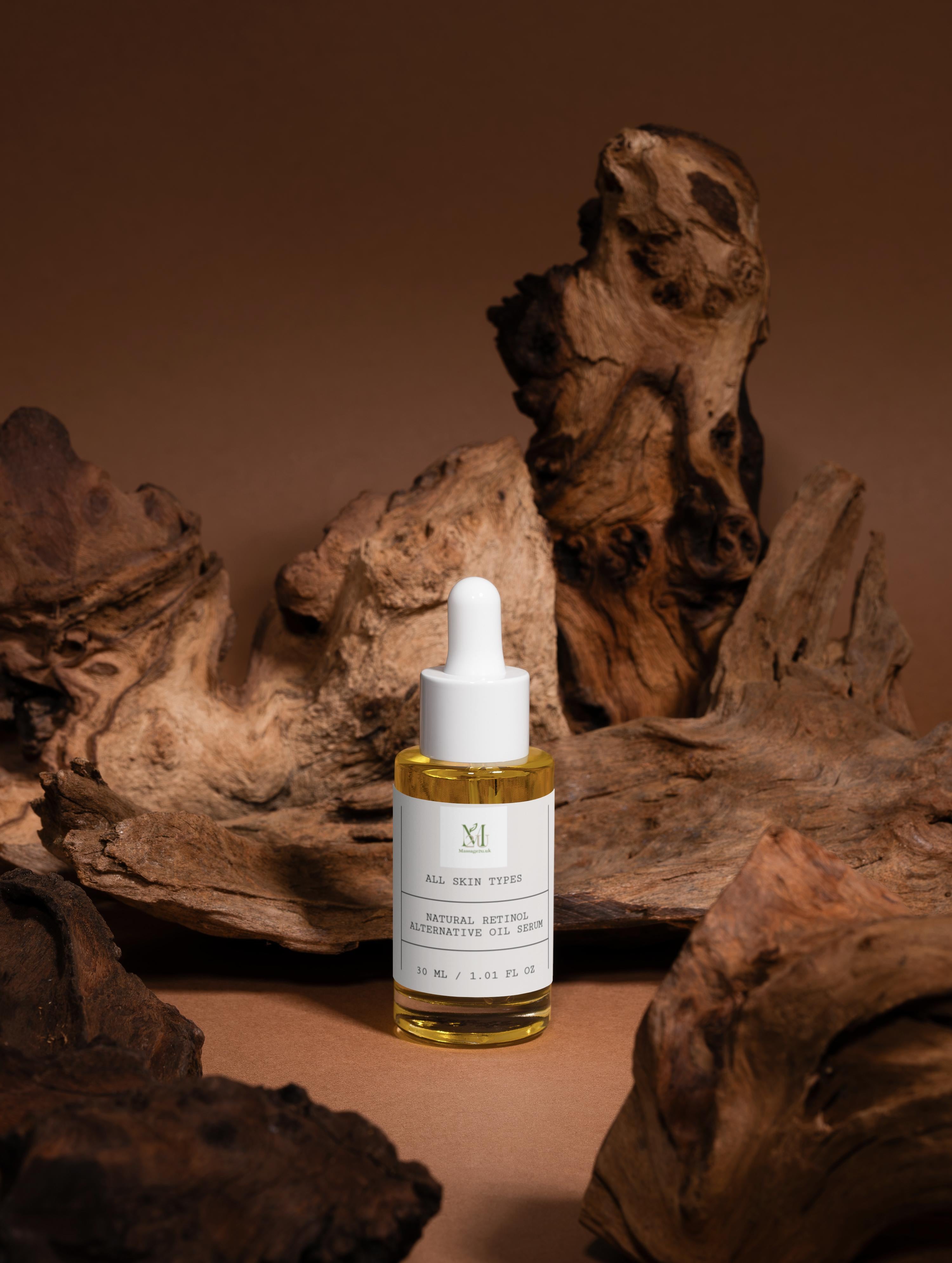 Natural Retinol Alternative Oil Serum|M2U Skincare by Massage2u.uk