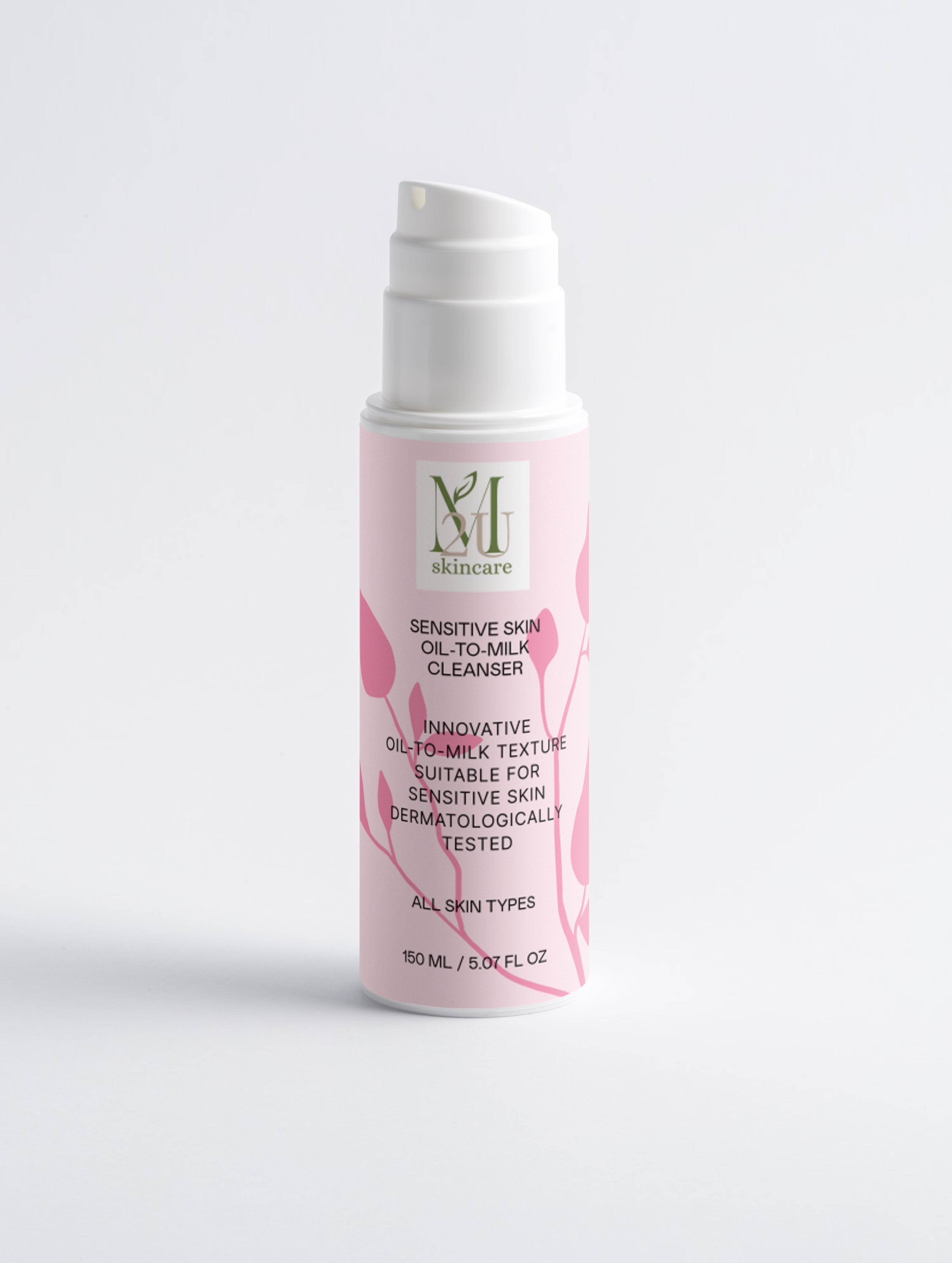 Sensitive Skin Oil-To-Milk Cleanser|M2U Skincare