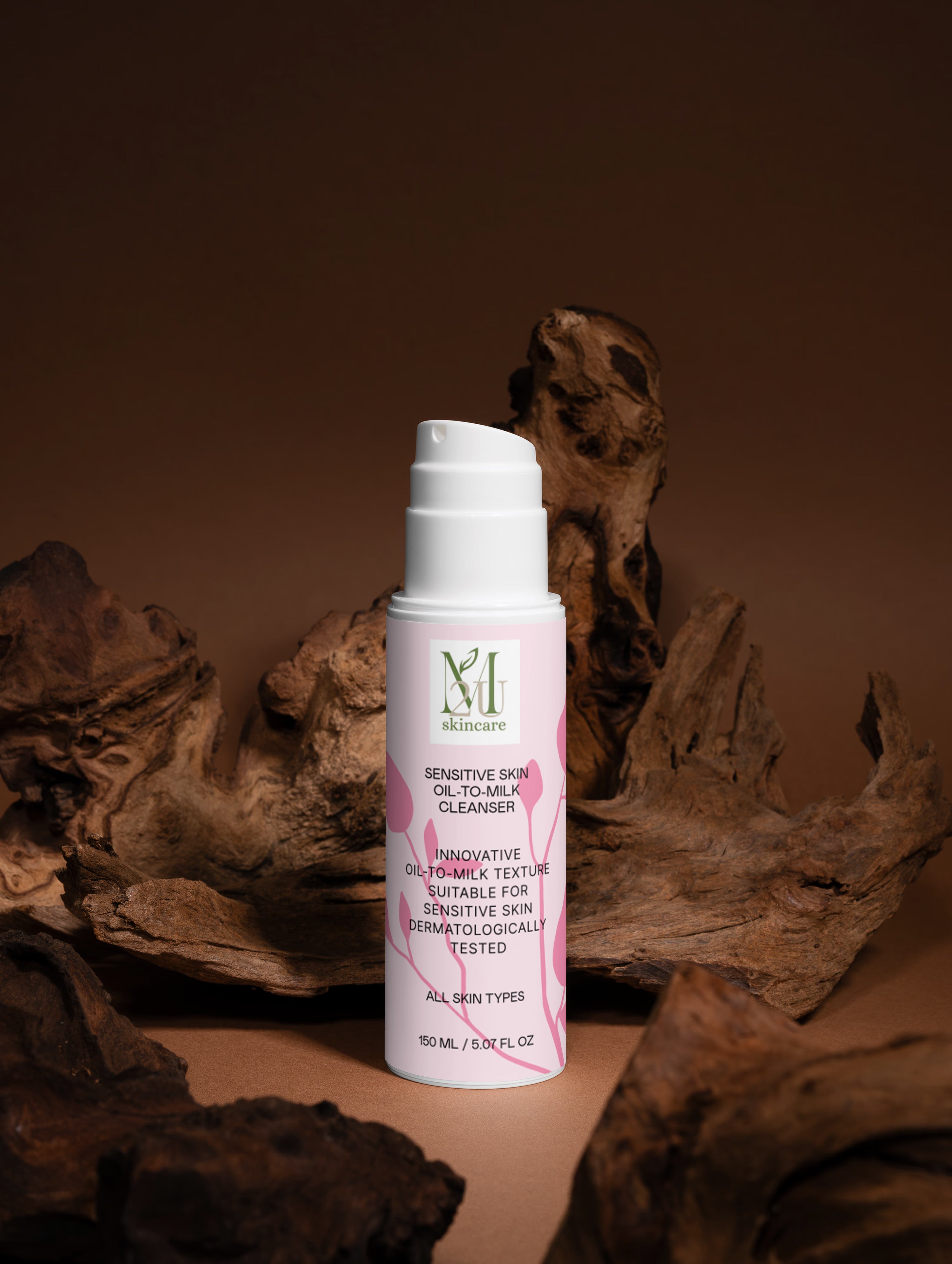 Sensitive Skin Oil-To-Milk Cleanser|M2U Skincare