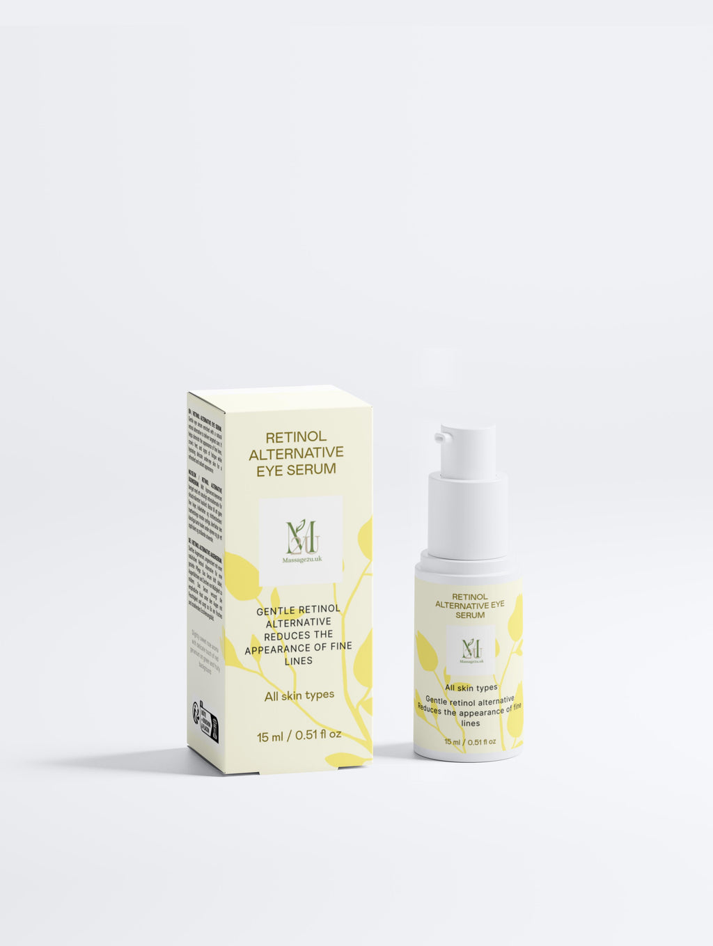 Retinol Alternative Eye Serum|Reduce appearance of fine lines|M2U Skincare