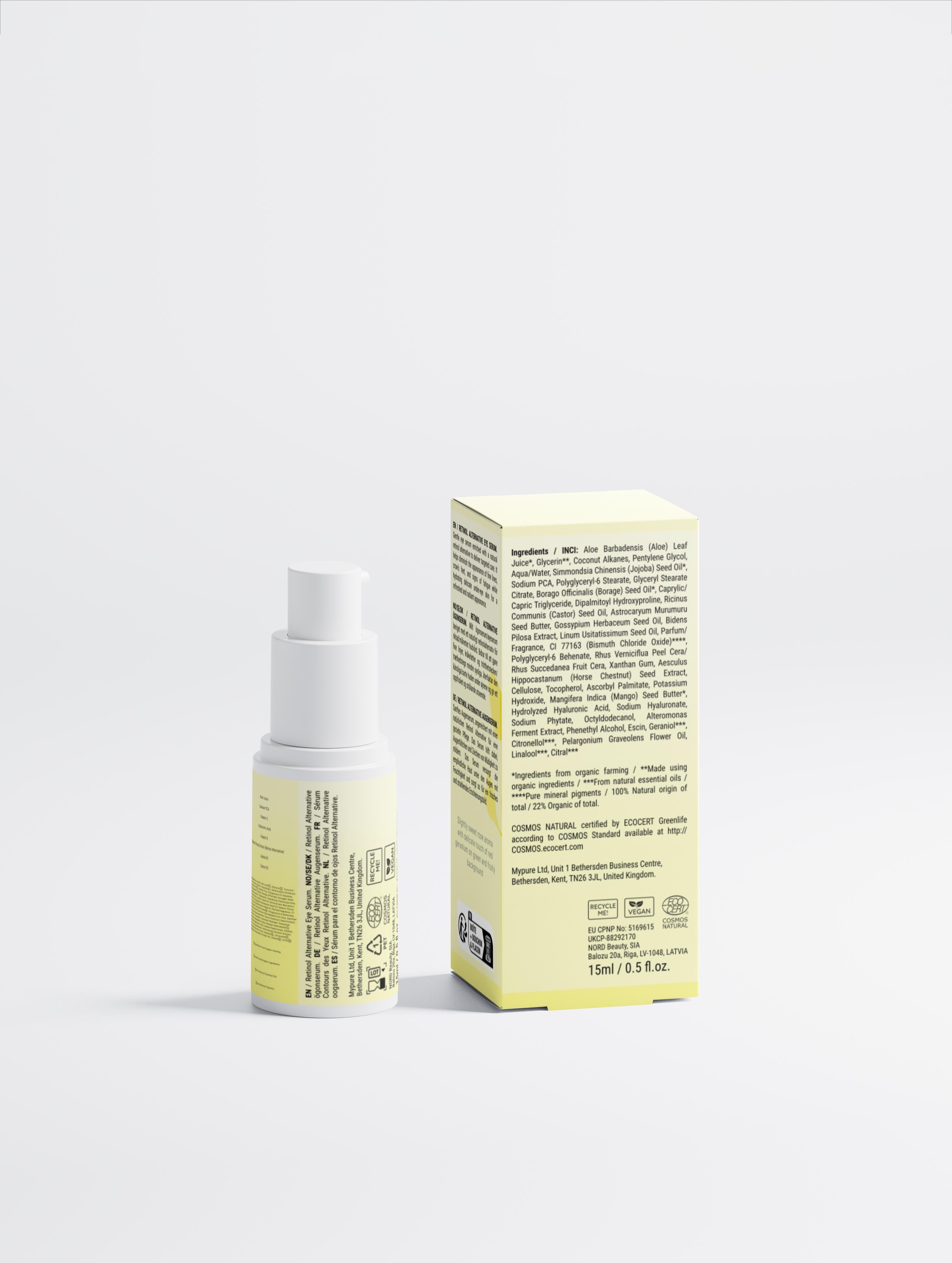 Retinol Alternative Eye Serum|Reduce appearance of fine lines|M2U Skincare
